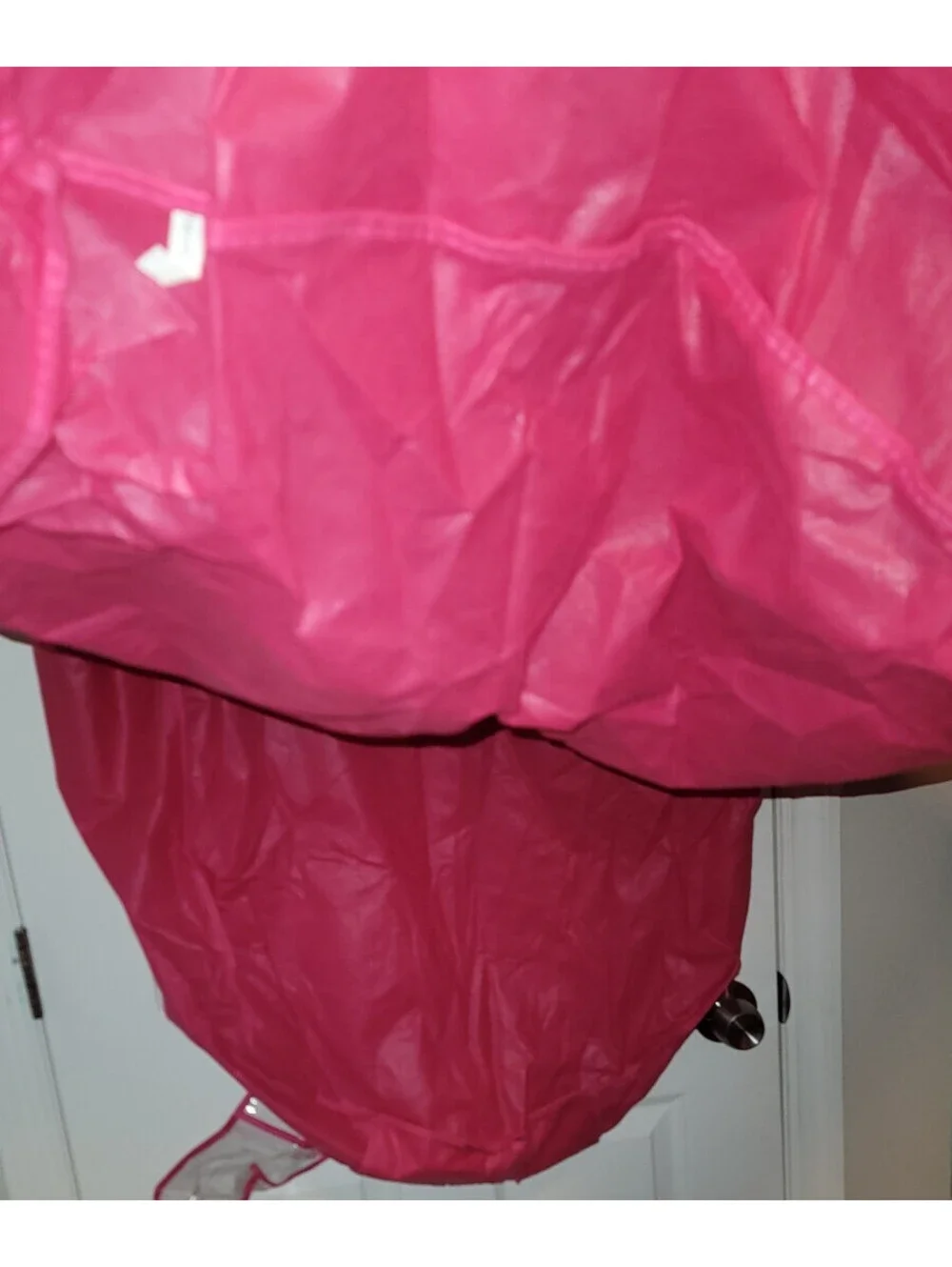 PINK GARMENT BAG CLOTHES DUST PROOF BAGS SUIT BAG WEDDING DRESS COVER 54